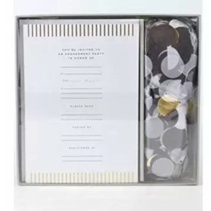WEST EMORY Engagement Party Invitation Packs A7 flat cards and envelopes Premium